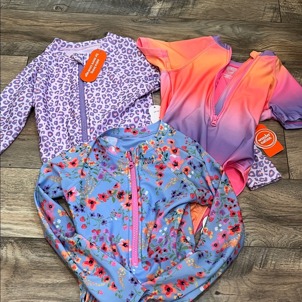 Girls One Piece swimsuits
